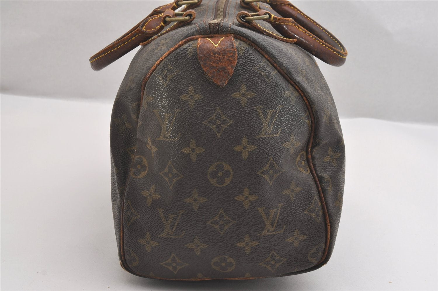 Authentic Louis Vuitton Monogram Speedy 30 Hand Boston Bag Old Model LV 1884I