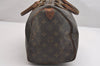 Authentic Louis Vuitton Monogram Speedy 30 Hand Boston Bag Old Model LV 1884I