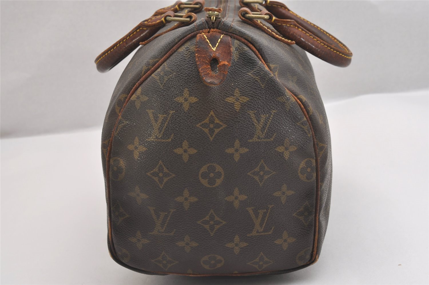 Authentic Louis Vuitton Monogram Speedy 30 Hand Boston Bag Old Model LV 1884I