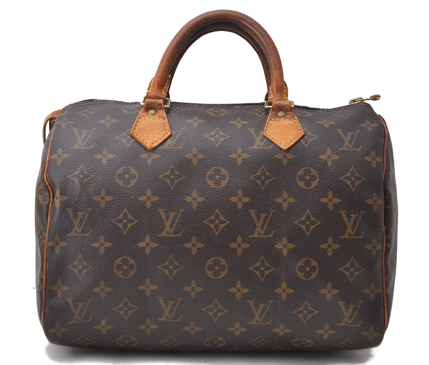 Authentic Louis Vuitton Monogram Speedy 30 Hand Bag Purse M41526 LV 1885D