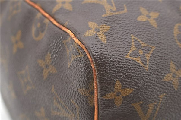 Authentic Louis Vuitton Monogram Speedy 30 Hand Bag M41526 LV 1887D
