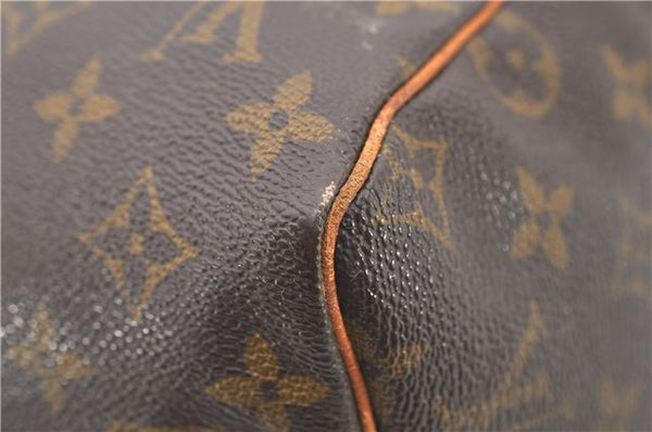 Authentic Louis Vuitton Monogram Speedy 30 Hand Bag M41526 LV 1887D