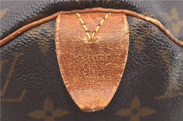 Authentic Louis Vuitton Monogram Speedy 30 Hand Bag M41526 LV 1887D