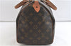 Authentic Louis Vuitton Monogram Speedy 30 Hand Bag M41526 LV 1888D