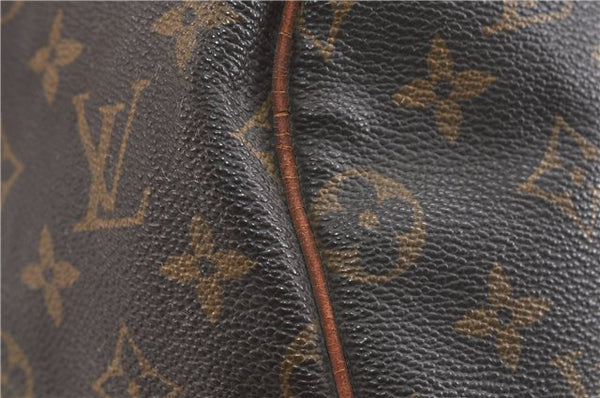 Authentic Louis Vuitton Monogram Speedy 30 Hand Bag M41526 LV 1888D