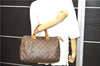 Authentic Louis Vuitton Monogram Speedy 30 Hand Bag M41526 LV 1888D