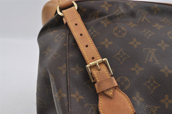 Authentic Louis Vuitton Monogram Montsouris GM Backpack M51135 LV 1888I