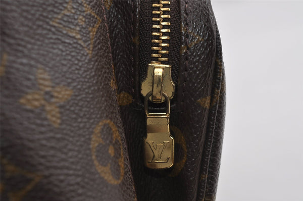 Authentic Louis Vuitton Monogram Montsouris GM Backpack M51135 LV 1888I