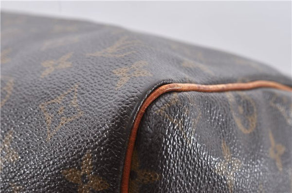 Authentic Louis Vuitton Monogram Speedy 30 Hand Bag M41526 LV 1889D