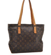 Authentic Louis Vuitton Monogram Cabas Piano Shoulder Tote Bag M51148 LV 1890G