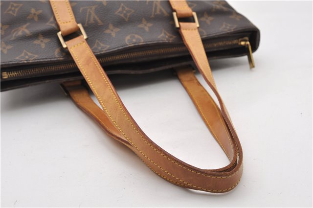 Authentic Louis Vuitton Monogram Cabas Piano Shoulder Tote Bag M51148 LV 1890G