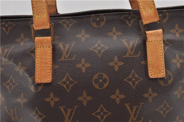 Authentic Louis Vuitton Monogram Cabas Piano Shoulder Tote Bag M51148 LV 1890G