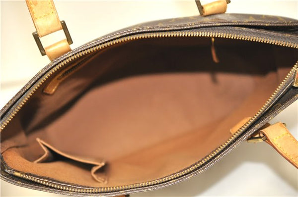 Authentic Louis Vuitton Monogram Cabas Piano Shoulder Tote Bag M51148 LV 1890G