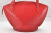 Auth Louis Vuitton Epi Saint Jacques Shopping Shoulder Bag Red M52267 LV 1890I