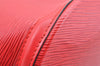 Auth Louis Vuitton Epi Saint Jacques Shopping Shoulder Bag Red M52267 LV 1890I