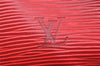 Auth Louis Vuitton Epi Saint Jacques Shopping Shoulder Bag Red M52267 LV 1890I