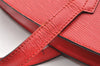 Auth Louis Vuitton Epi Saint Jacques Shopping Shoulder Bag Red M52267 LV 1890I