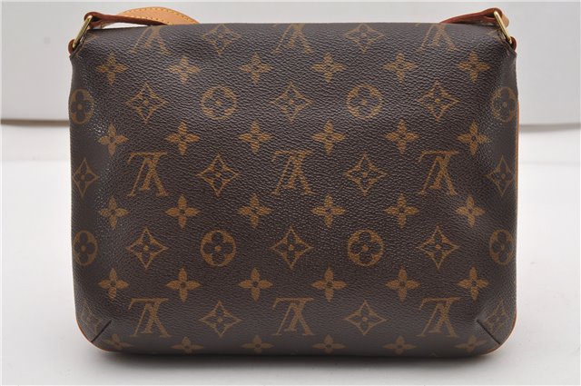 Authentic Louis Vuitton Monogram Musette Tango Shoulder Bag M51257 LV 1891G