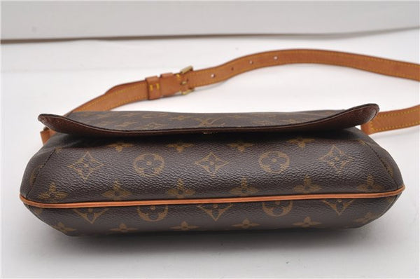Authentic Louis Vuitton Monogram Musette Tango Shoulder Bag M51257 LV 1891G