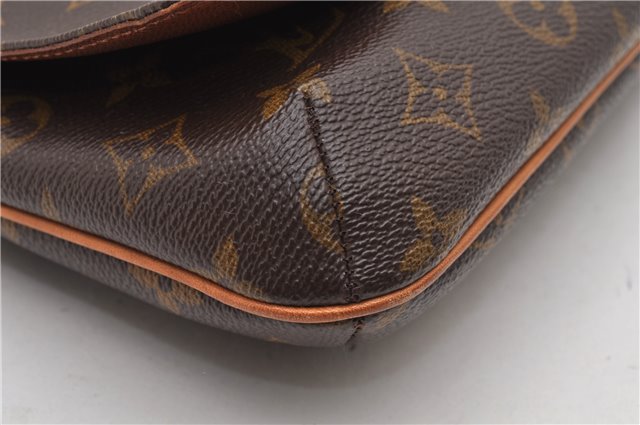 Authentic Louis Vuitton Monogram Musette Tango Shoulder Bag M51257 LV 1891G