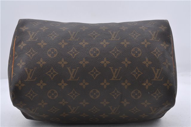 Authentic Louis Vuitton Monogram Speedy 30 Hand Bag M41526 LV 1892D