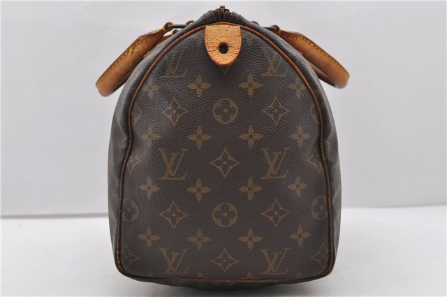 Authentic Louis Vuitton Monogram Speedy 30 Hand Bag Purse M41526 LV Junk 1893D