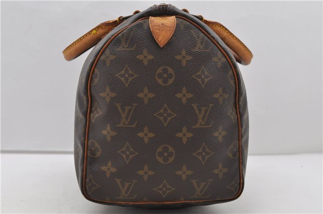 Authentic Louis Vuitton Monogram Speedy 30 Hand Bag Purse M41526 LV Junk 1893D