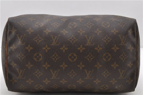 Authentic Louis Vuitton Monogram Speedy 30 Hand Bag Purse M41526 LV Junk 1893D