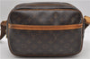 Authentic Louis Vuitton Monogram Reporter PM Shoulder Cross Bag M45254 LV 1893G