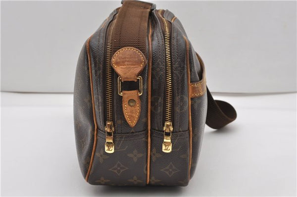 Authentic Louis Vuitton Monogram Reporter PM Shoulder Cross Bag M45254 LV 1893G