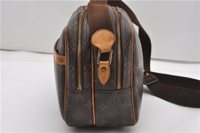 Authentic Louis Vuitton Monogram Reporter PM Shoulder Cross Bag M45254 LV 1893G