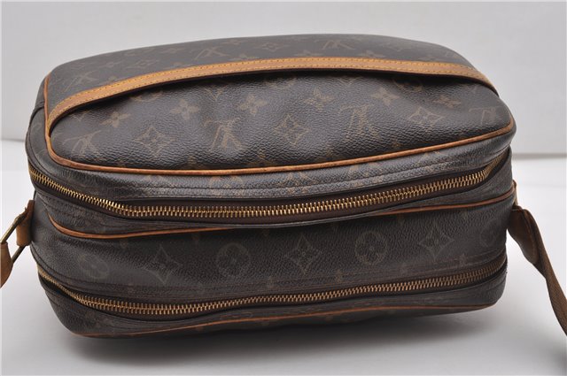 Authentic Louis Vuitton Monogram Reporter PM Shoulder Cross Bag M45254 LV 1893G