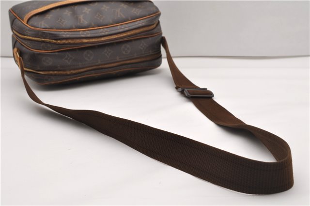 Authentic Louis Vuitton Monogram Reporter PM Shoulder Cross Bag M45254 LV 1893G