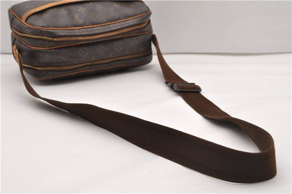 Authentic Louis Vuitton Monogram Reporter PM Shoulder Cross Bag M45254 LV 1893G