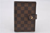 Authentic Louis Vuitton Damier Agenda PM Notebook Cover R20700 LV 1894F