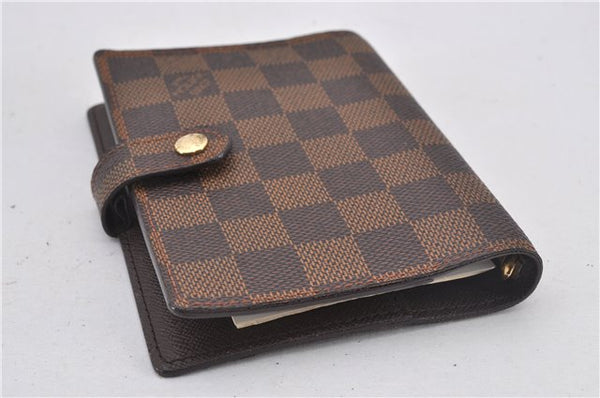Authentic Louis Vuitton Damier Agenda PM Notebook Cover R20700 LV 1894F