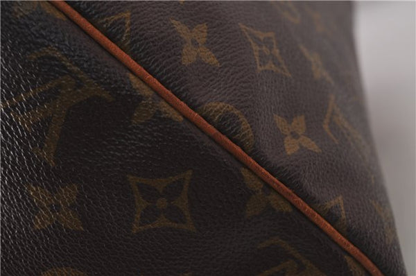 Authentic Louis Vuitton Monogram Speedy 30 Hand Bag M41526 LV 1895D