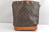 Authentic Louis Vuitton Monogram Noe Shoulder Drawstring Bag M42224 LV 1895G