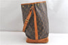 Authentic Louis Vuitton Monogram Noe Shoulder Drawstring Bag M42224 LV 1895G