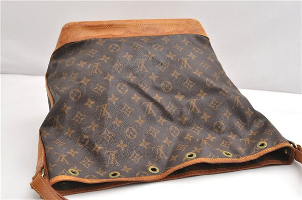 Authentic Louis Vuitton Monogram Noe Shoulder Drawstring Bag M42224 LV 1895G