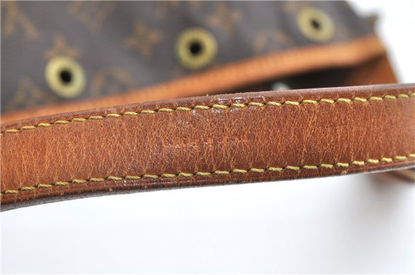 Authentic Louis Vuitton Monogram Noe Shoulder Drawstring Bag M42224 LV 1895G