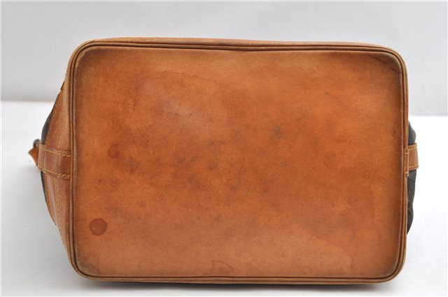 Authentic Louis Vuitton Monogram Noe Shoulder Drawstring Bag M42224 LV 1895G