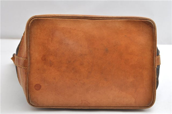 Authentic Louis Vuitton Monogram Noe Shoulder Drawstring Bag M42224 LV 1895G