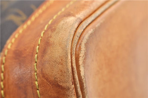 Authentic Louis Vuitton Monogram Noe Shoulder Drawstring Bag M42224 LV 1895G