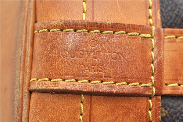 Authentic Louis Vuitton Monogram Noe Shoulder Drawstring Bag M42224 LV 1895G