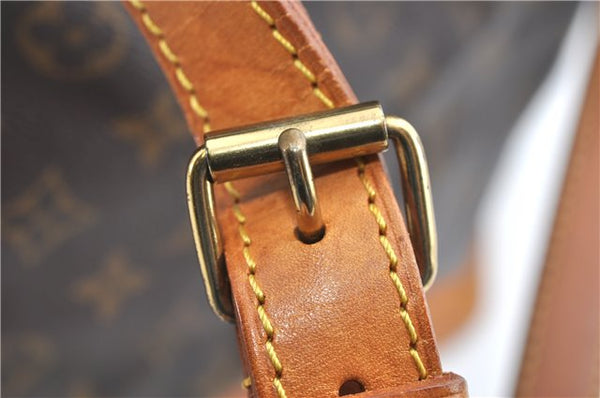 Authentic Louis Vuitton Monogram Noe Shoulder Drawstring Bag M42224 LV 1895G