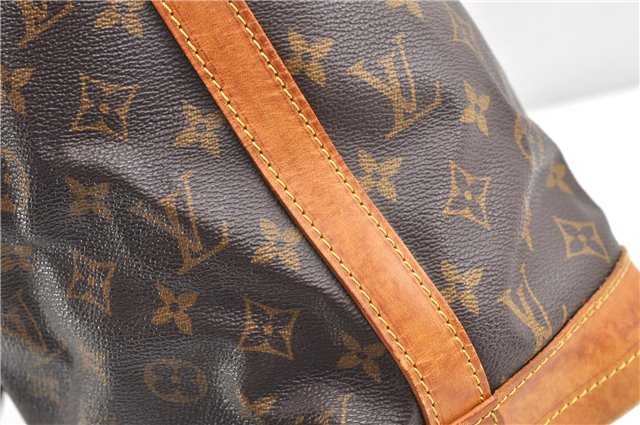 Authentic Louis Vuitton Monogram Noe Shoulder Drawstring Bag M42224 LV 1895G