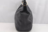 Authentic PRADA Vintage Leather Nappa Shoulder Bag B4829M Black 1895I