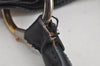 Authentic PRADA Vintage Leather Nappa Shoulder Bag B4829M Black 1895I