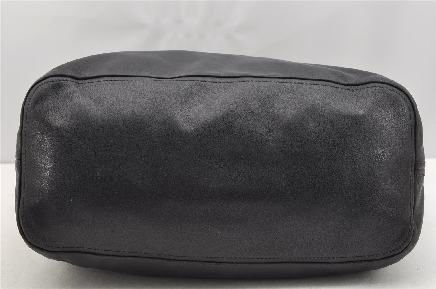 Authentic PRADA Vintage Leather Nappa Shoulder Bag B4829M Black 1895I